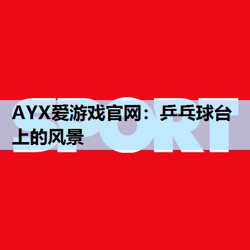 AYX爱游戏官网：乒乓球台上的风景