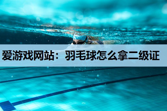 羽毛球怎么拿二级证 羽毛球怎么拿二级证
